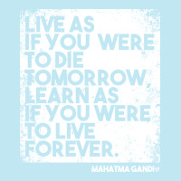 “live As If You Were To Die Tomorrow. Learn As If You Were To Live F Urban Heavy T-shirt | Artistshot