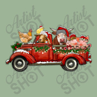 Christmas Truck With Farm Animals Urban Heavy T-shirt | Artistshot