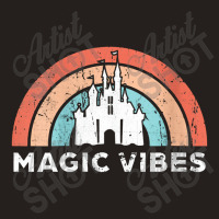 Womens Magic Vibes Cute Matching Vacation Tops V Neck Tank Top | Artistshot