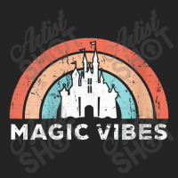 Womens Magic Vibes Cute Matching Vacation Tops V Neck 3/4 Sleeve Shirt | Artistshot