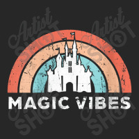 Womens Magic Vibes Cute Matching Vacation Tops V Neck Men's T-shirt Pajama Set | Artistshot