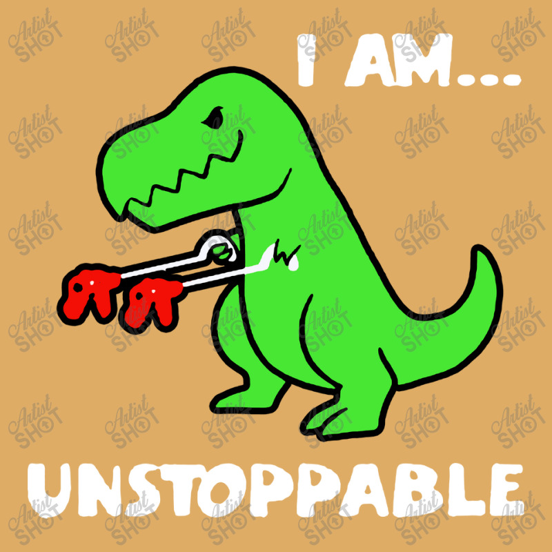 Dinosaur I Am Unstoppable Christmas Urban Heavy T-shirt | Artistshot