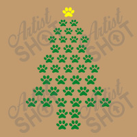 Funny Christmas Tee Paw Print Xmas Urban Heavy T-shirt | Artistshot