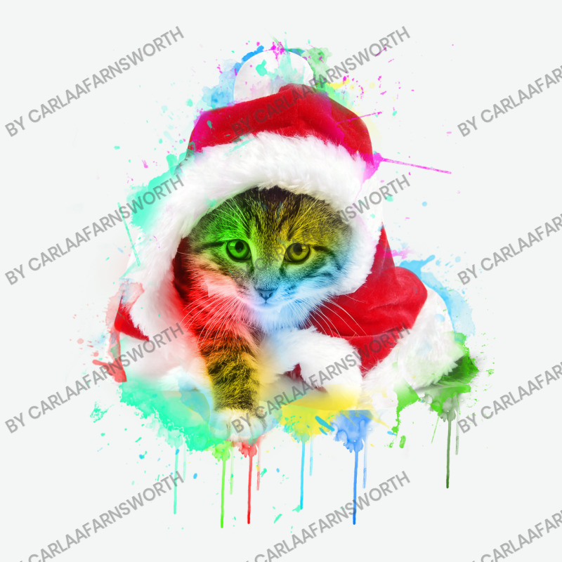 Merry Christmas Cat Urban Heavy T-shirt | Artistshot