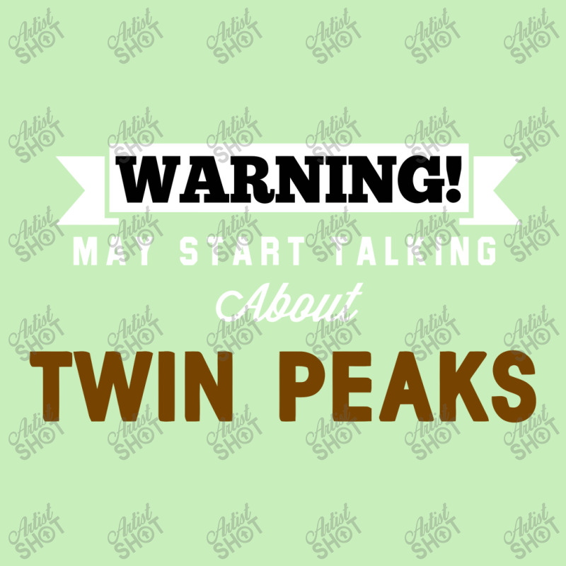 Warning May Start Talking About Twin Peaks Urban Heavy T-shirt | Artistshot