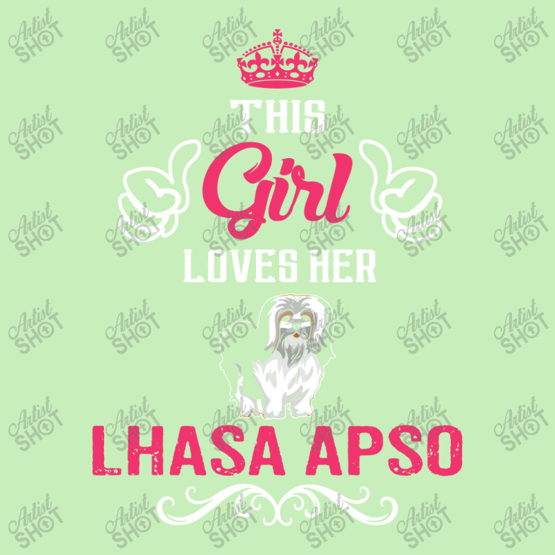 This Girl Loves Her Lhasa Apso. Cool Gift Urban Heavy T-shirt | Artistshot