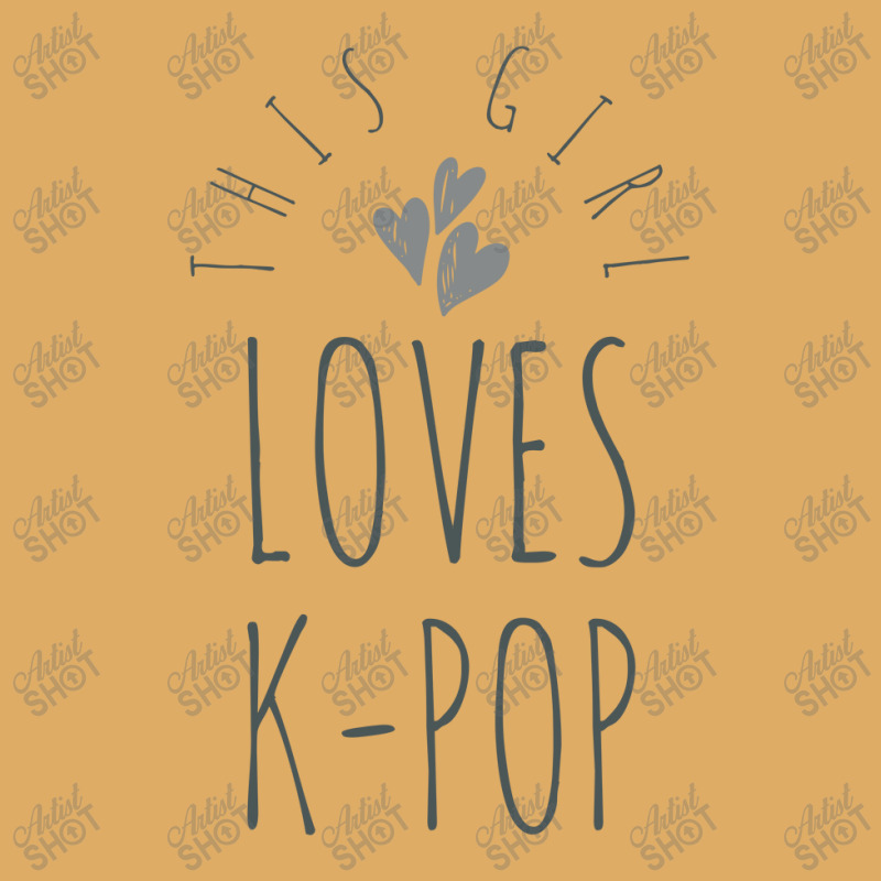 This Girl Loves K-pop - Korean Music Lover Urban Heavy T-shirt | Artistshot