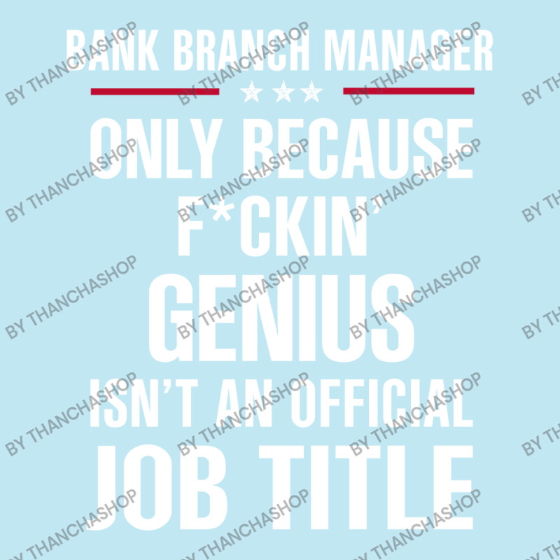 Gift For F Ckin' Genius Bank Branch Manager Urban Heavy T-shirt by thanchashop | Artistshot