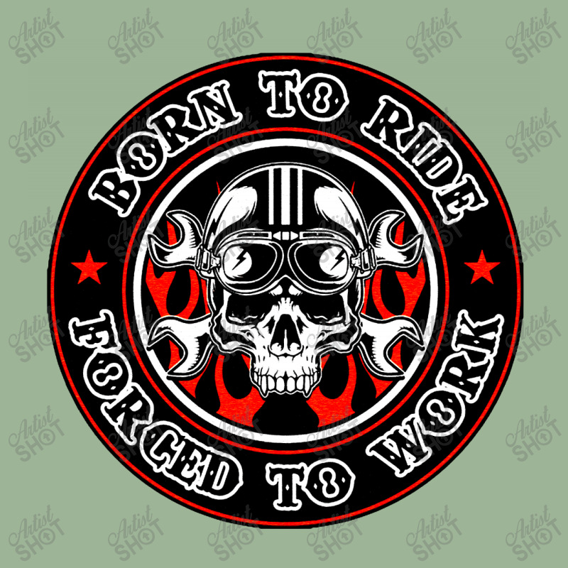 Born To Ride Forced To Work Urban Pullover Hoodie by zig street | Artistshot