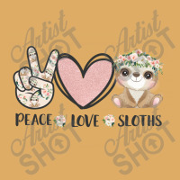 Peace Love Sloths Urban Pullover Hoodie | Artistshot