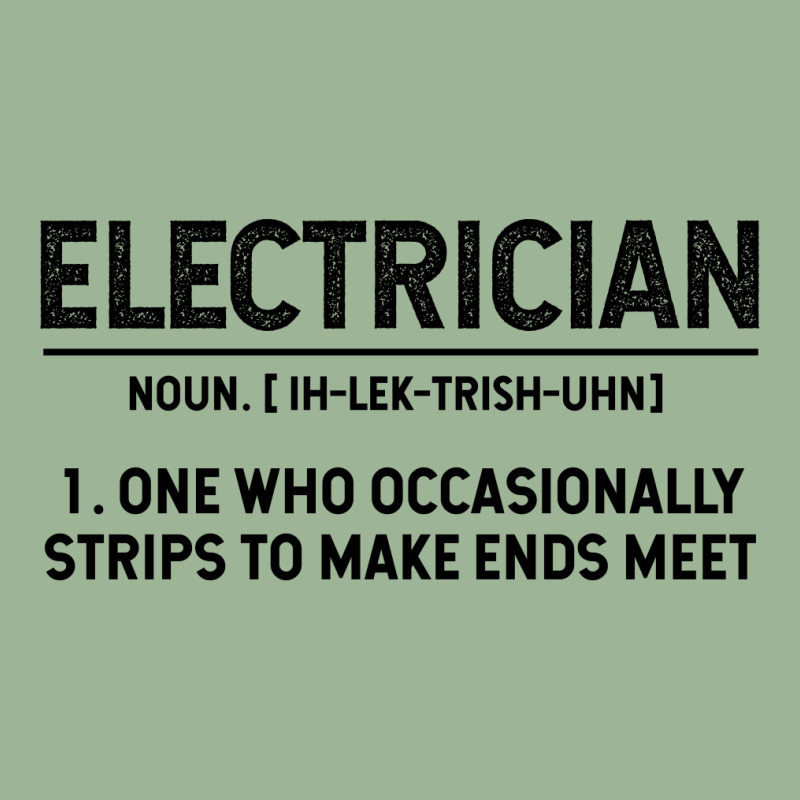 Electrician Definition - Jobs Gift Occupation Urban Pullover Hoodie by Diogo Calheiros | Artistshot