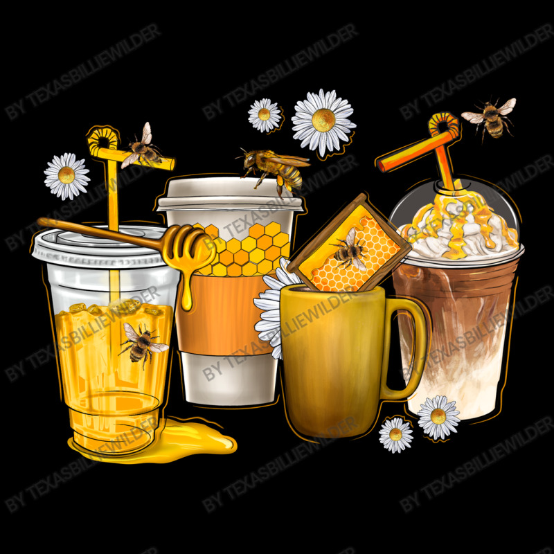 Coffee Cups Bumble Bee Long Sleeve Shirts | Artistshot