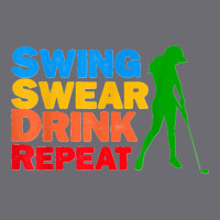 Swing Swear Drink Repeat Love Golf Mesh Cap | Artistshot