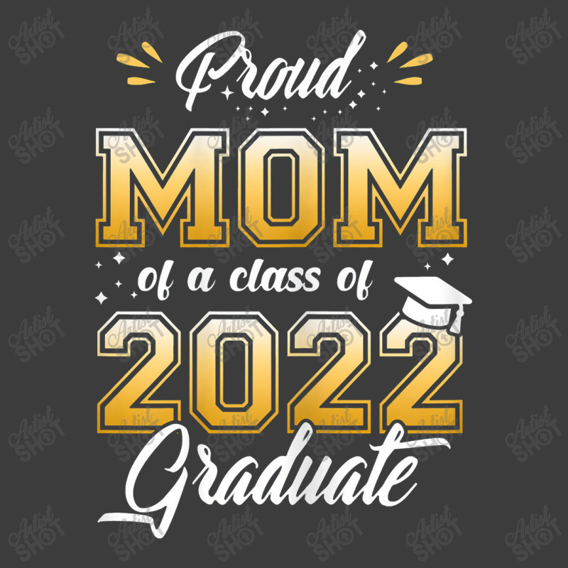 Womens Women Proud Mom Of A Class Of 2022 Graduate Senior 22 Men's Polo Shirt | Artistshot