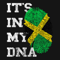 It's In My Dna Jamaica Genetic Jamaican Roots Jamaican Pride T Shirt Mesh Cap | Artistshot