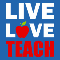 Live Love Teach Pocket T-shirt | Artistshot