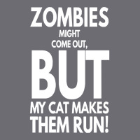 Zombies Might Come Out T  Shirt Zombies Might Come Out But My Cat Make Mesh Cap | Artistshot