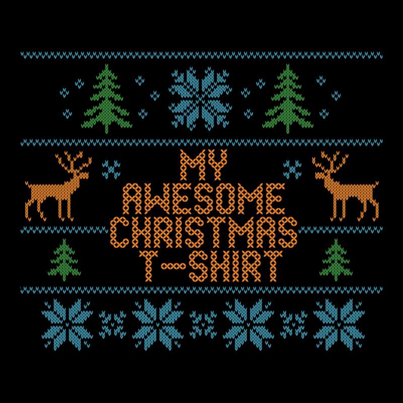 My Awesome Christmas T-shirt Pocket T-shirt | Artistshot