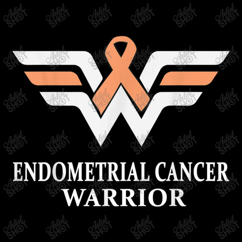 Endometrial Cancer Warrior Camo Snapback | Artistshot