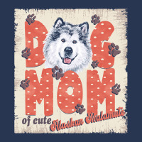 Alaskan Malamute Mom T  Shirt Dog Mom Of Cute Alaskan Malamute T  Shir Men Denim Jacket | Artistshot