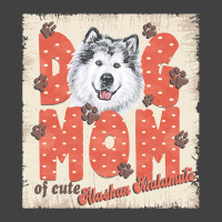 Alaskan Malamute Mom T  Shirt Dog Mom Of Cute Alaskan Malamute T  Shir Vintage T-shirt | Artistshot