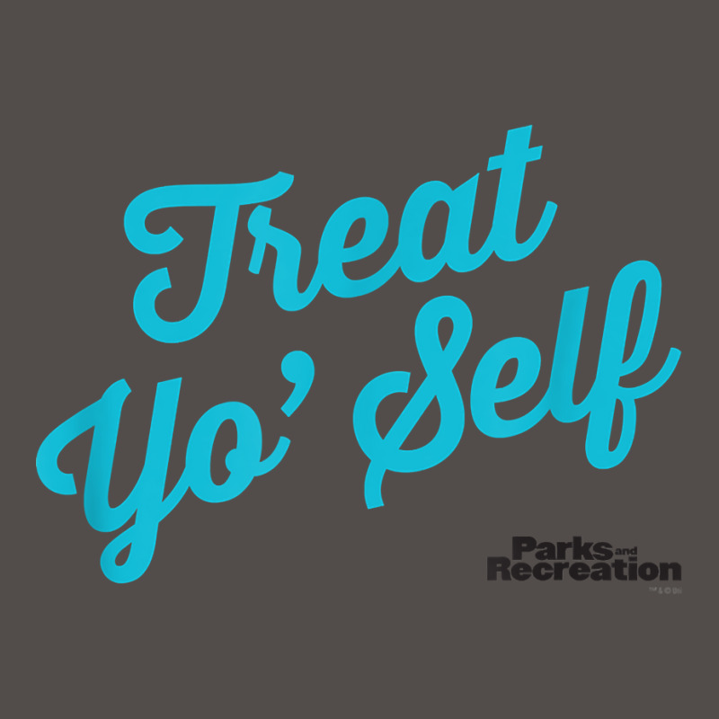 Parks And Recreation Treat Yo' Self T Shirt Flat Bill Snapback Cap by BrunkeMiaysia | Artistshot