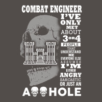 Combat Engineer Shirt I Ve Only Met About 3 Or 4 People Flat Bill Snapback Cap | Artistshot