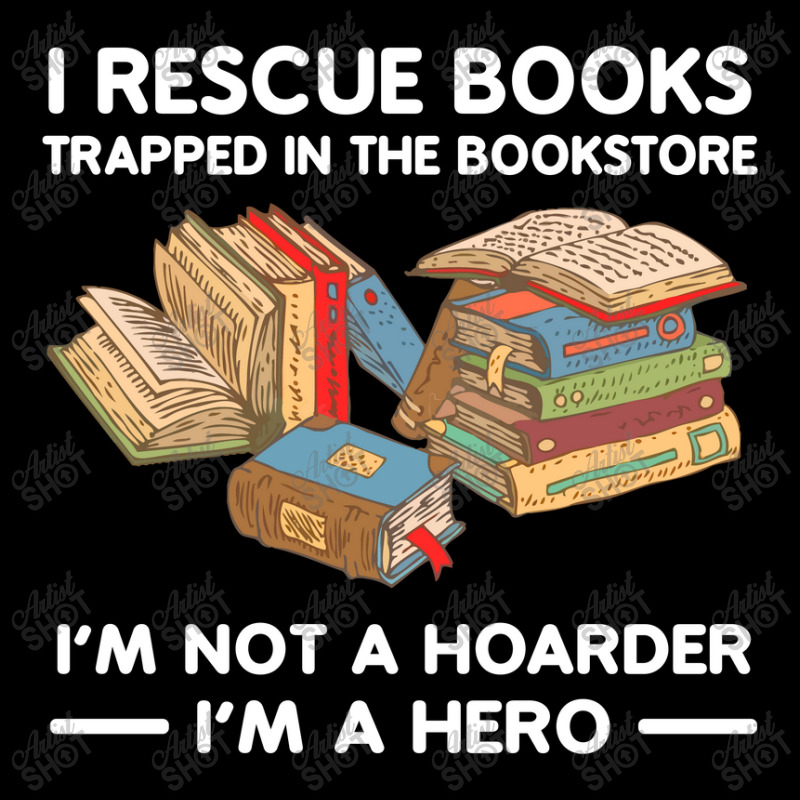 I Rescue Book Trapped In The Bookstore I'm Not A Hoaeder I'm A Hero T Flat Bill Snapback Cap by Jeffrey_Insalaco | Artistshot