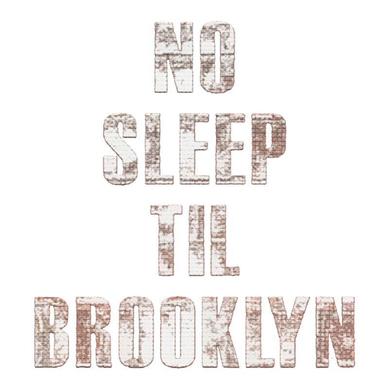 No Sleep Til Brooklyn Cub Paper Bag - 8 X 4 1/2 X 10 1/4 | Artistshot