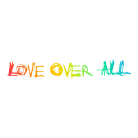 Love Over All Debie Paper Bag - 10 X 5 X 13 | Artistshot