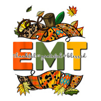 Emergency Medical Technicians Pumpkin Cute Autumn Halloween Jumbo Paper Bag - 18 X 7 X 18 3/4 | Artistshot