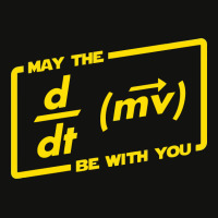 May The Force (equation) Be With You Scorecard Crop Tee | Artistshot