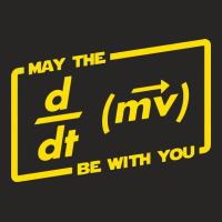 May The Force (equation) Be With You Ladies Fitted T-shirt | Artistshot