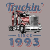 Truckin Since 1993 Trucker Big Rig Driver 29th Birthday T Shirt Vintage Short | Artistshot