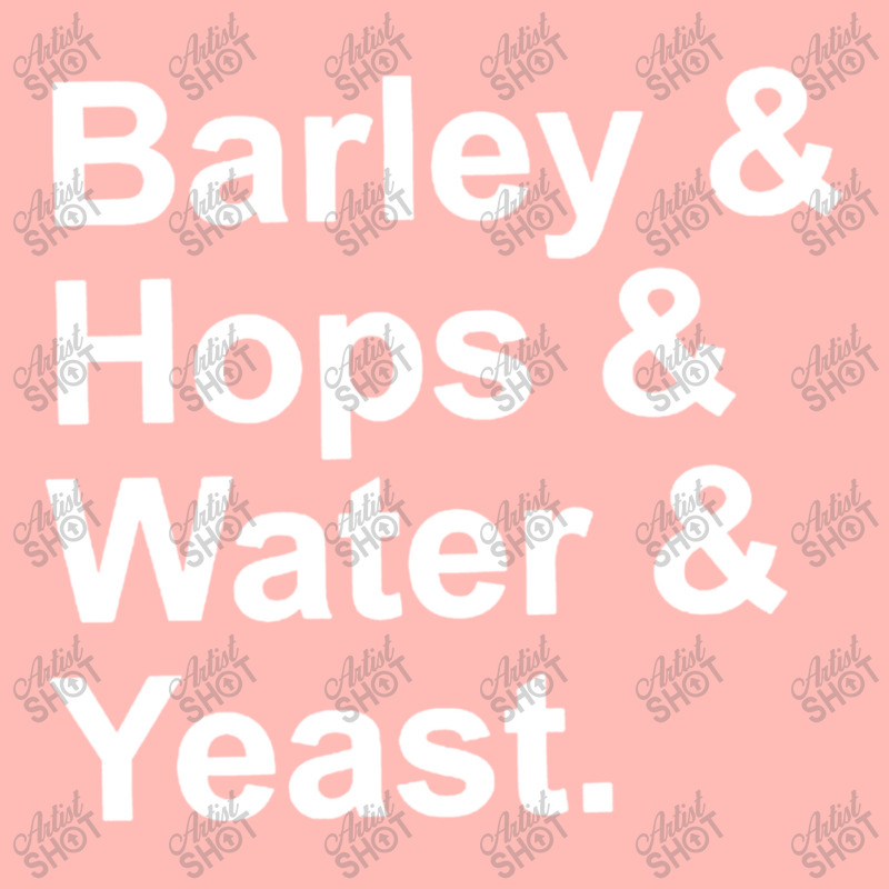 Barley, Hops, Water, Yeast Urban Heavy T-shirt | Artistshot