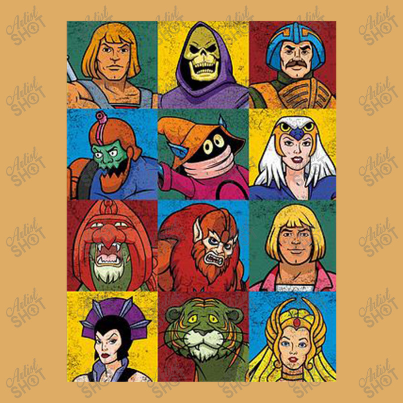 Masters Of The Universe, Character Heads, Urban Heavy T-shirt by datangsaja | Artistshot