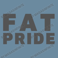 Fat Pride | Body Positivity (in Dark Gray Letters) Urban Heavy T-shirt | Artistshot