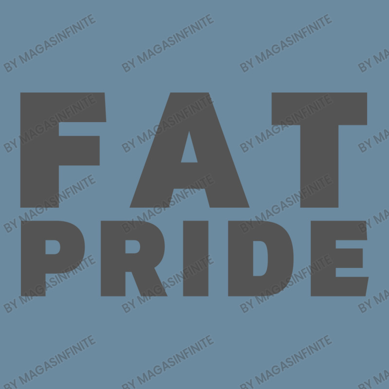 Fat Pride | Body Positivity (in Dark Gray Letters) Urban Heavy T-shirt | Artistshot