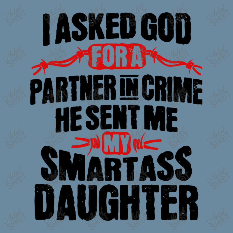 Smartass Daughter Urban Heavy T-shirt | Artistshot