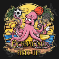 Octopus All Fired Up! Flannel Shirt | Artistshot