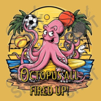 Octopus All Fired Up! Vintage Hoodie And Short Set | Artistshot