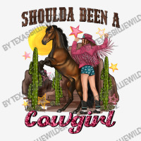 Shoulda Been A Cowgirl Bucking Horse Adjustable Cap | Artistshot