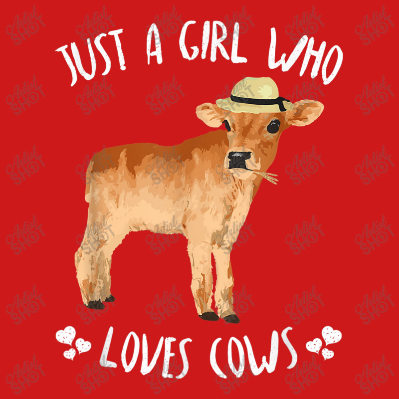 Fun Cute Just A Girl Who Loves Cows Baseball Cap by MadisonDesign | Artistshot