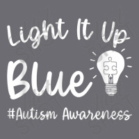 Light It Up Blue Autism Tee I Wear Blue For Autism Awareness T Shirt Mesh Cap | Artistshot