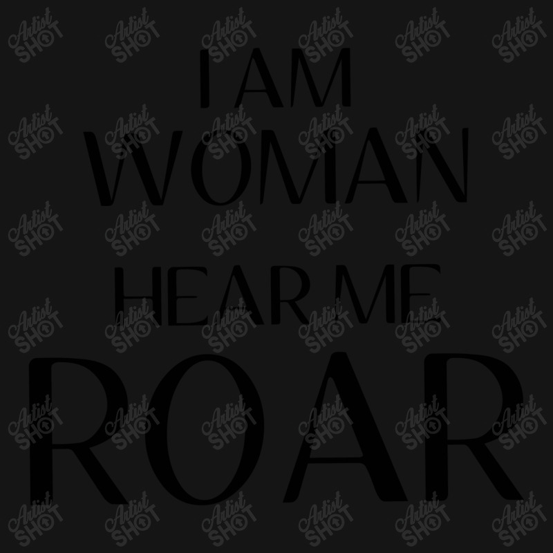 I Am Woman Hear Me Roar Mesh cap by liebegrafik | Artistshot