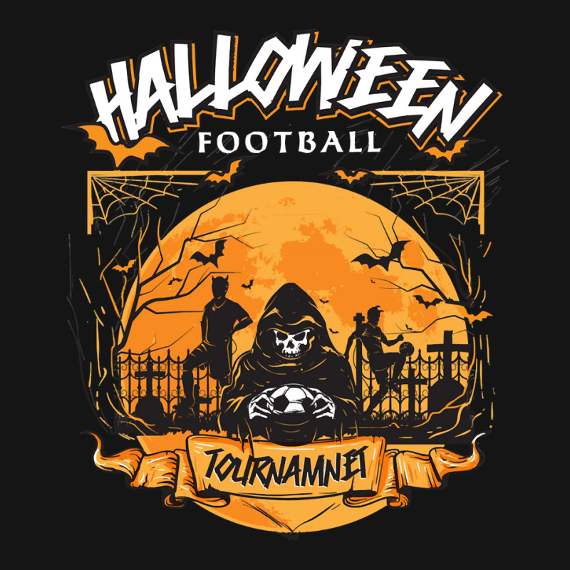 Football Halloween Halloween Football 106 Pumpkin Mesh cap by peafowl | Artistshot