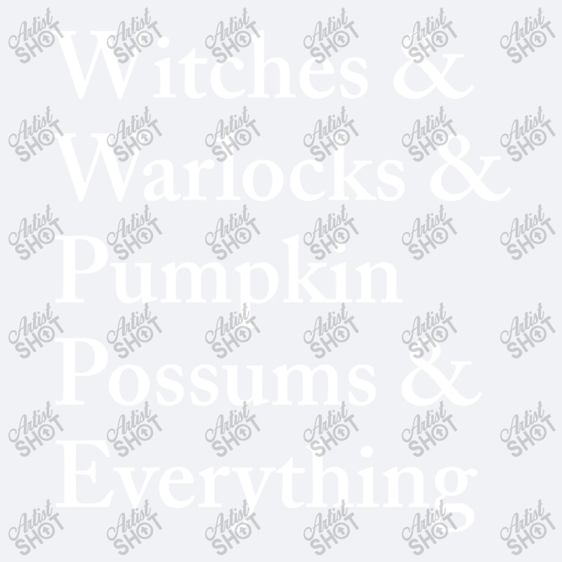 Witches Warlocks Pumpkin Possums Everything Shirt Trucker Cap by Jeremy_Hutson | Artistshot