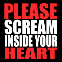 Please Scream Inside Your Heart Maternity Scoop Neck T-shirt | Artistshot