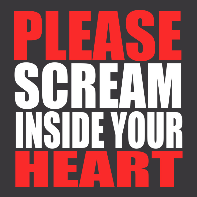 Please Scream Inside Your Heart Ladies Curvy T-Shirt by FAICAL | Artistshot