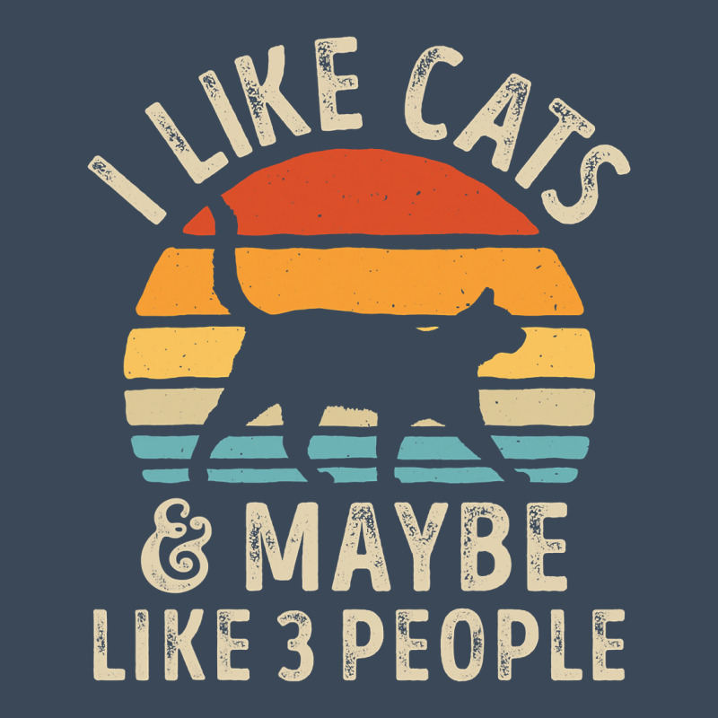 I Like Cats And Maybe Like 3 People Cat Lover Gifts Women T Shirt Flat Bill Snapback Cap by RomanAllen89 | Artistshot